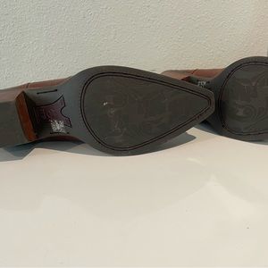 3 pair of sz 8 cowgirl boots. One pair gently used the other 2 pair brand new.